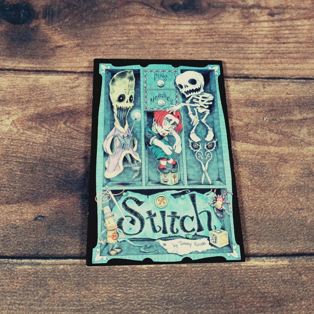 Stitch by Tammy Kovac Softcover‎ Art Book Spooky Story Graphic Novel